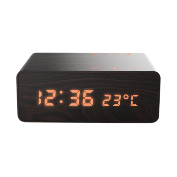 Aiwa Bluetooth Clock Radio with Wireless Charging ACR2018 Hubbe