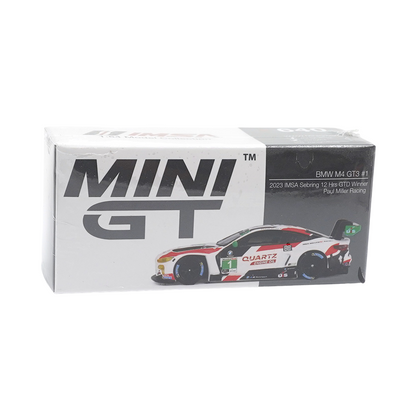 Mini GT BMW M4 GT3 IMSA Sebring 12 Hour GTD Winner 1:64 Model