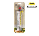 Thermometer candy glass 21.5cm hillhouse