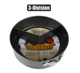 3 Division non-stick springform bakeware