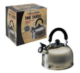 Time Saver 2.5L Stainless Steel Whistling Kettle