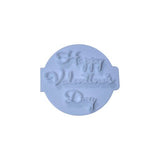 Hubbe Cookie Cutter - Happy Valentines Day Cursive Embosser