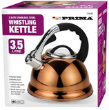 Prima 3.5L Whistling Kettle - Metallic Gold 11018C