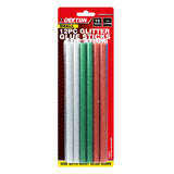 DEKTON 12PC 7mm x 150mm Glitter Glue Sticks