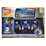BlockTech Police Response 3 Figures