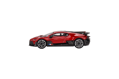 Mini GT Bugatti Divo Red Metallic 1:64 Model