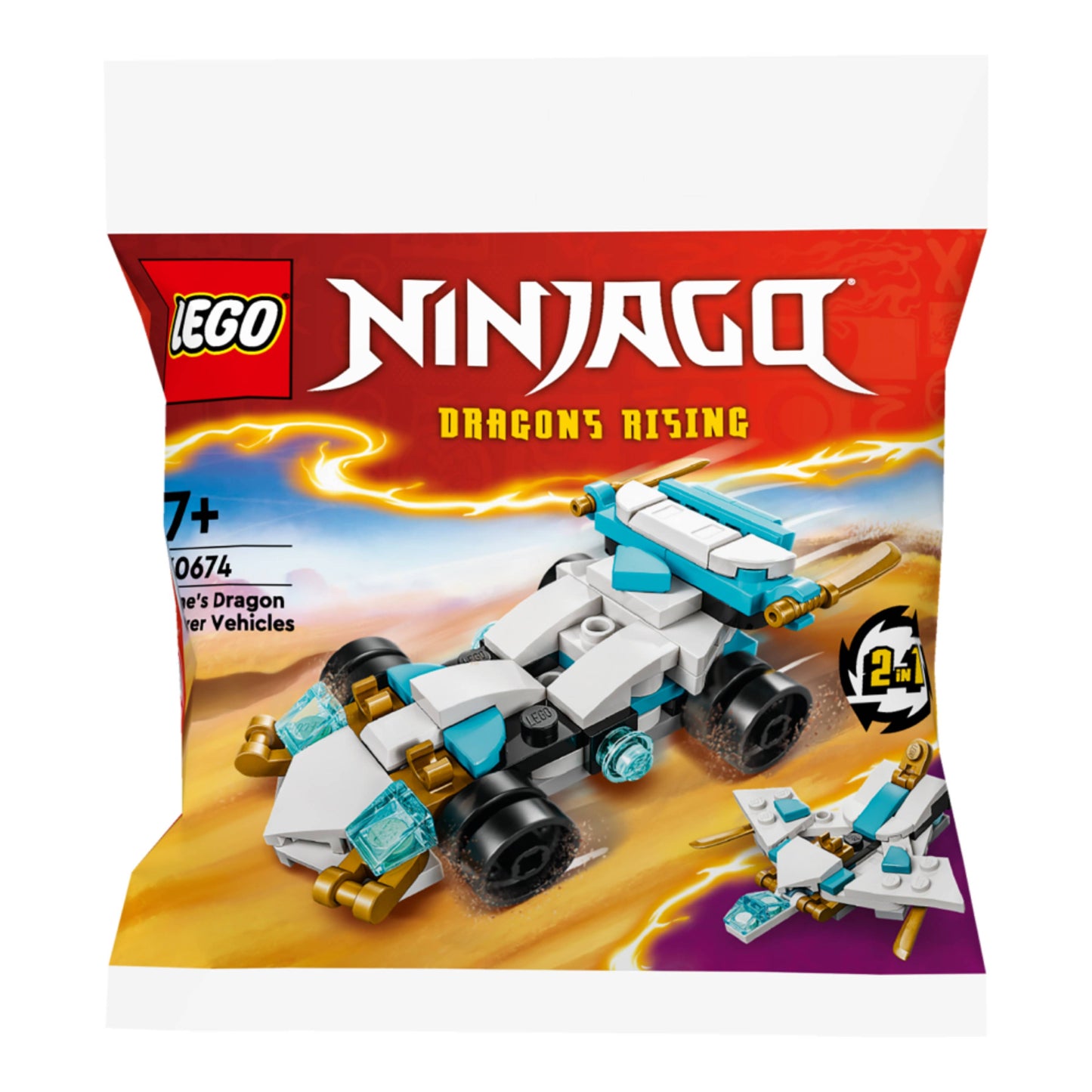 LEGO 30674 NINJAGO Zane's Dragon Power Vehicles