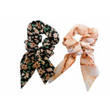 2 Piece Scarf Scrunchies