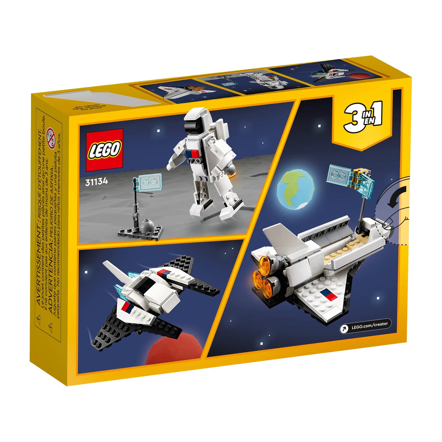 LEGO 31134 Creator 3-in-1 Space Shuttle (DAMAGED BOX)