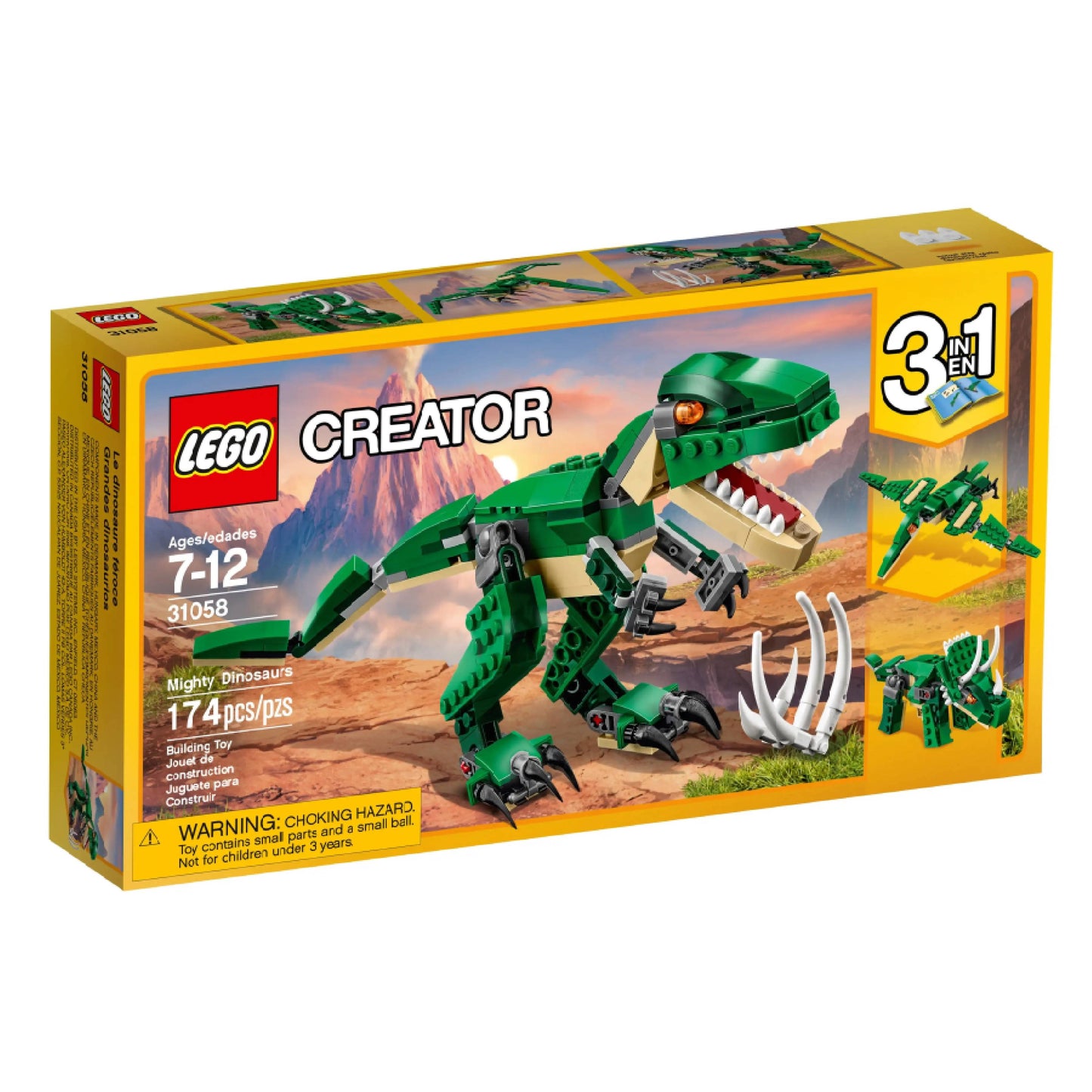 LEGO 31058 Creator 3-in-1 Mighty Dinosaurs