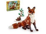 LEGO 31154 Creator 3in1 Forest Animals: Red Fox Building Toy Set (667 Pieces)
