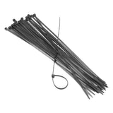 DEKTON 30PC 4.8mm x 380mm Cable Ties - Black