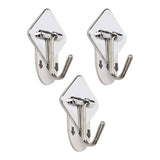 DEKTON Gecko Grip 3PC Utensil Hooks - Chrome