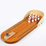 Bowlingspil Bowling Game Mini Desktop Wooden Bowling Toy