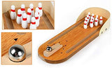 Bowlingspil Bowling Game Mini Desktop Wooden Bowling Toy