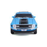 Maisto 1970 Ford Mustang Mach 1 Blue 1:18 Model