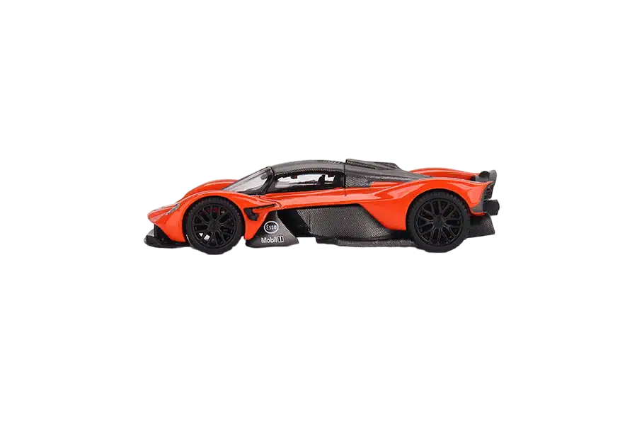 Mini GT Aston Martin Valkyrie Maximum Orange 1:64 Model