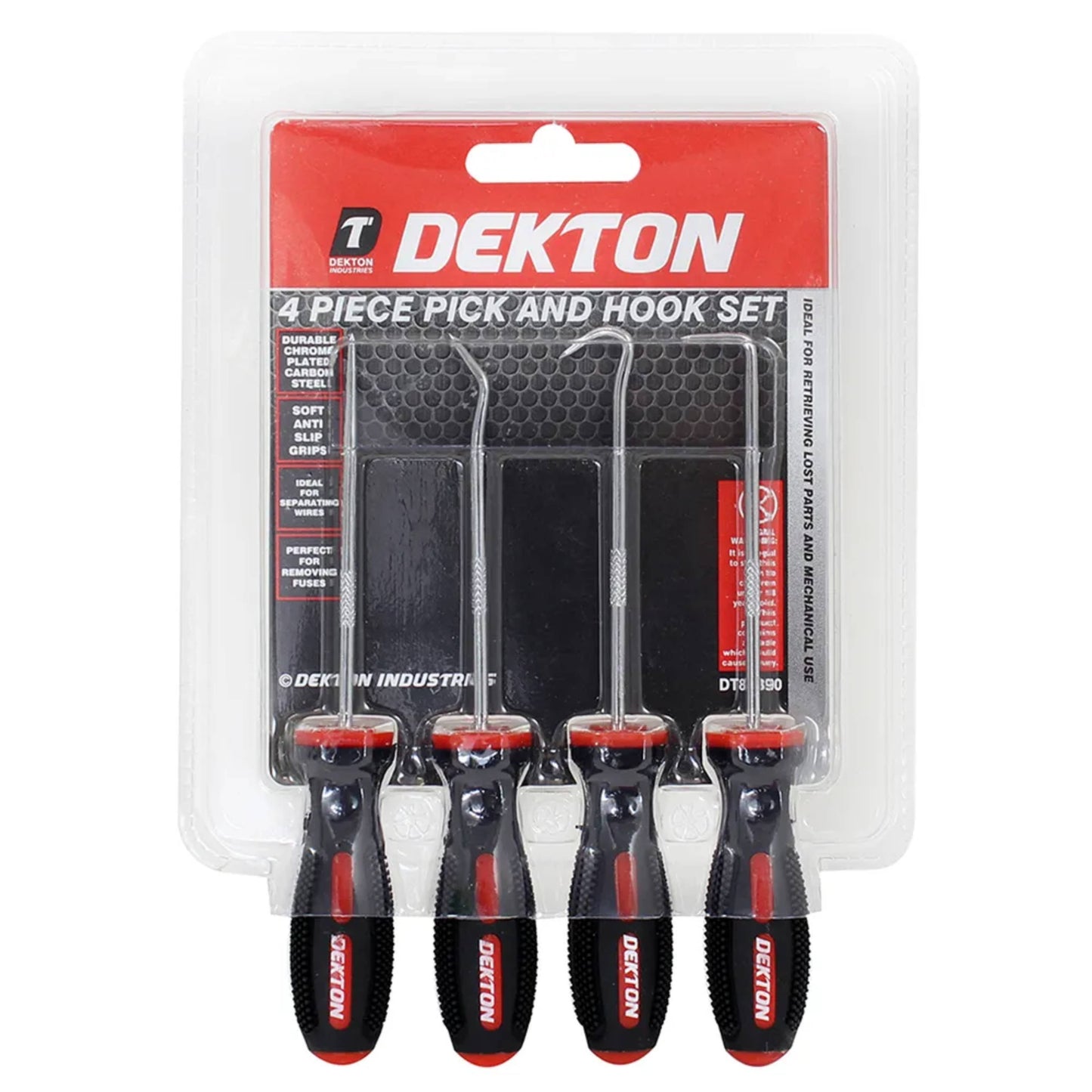 DEKTON 4PC Pick and Hook Set