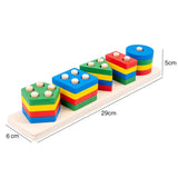 Wooden Pegs & Shapes