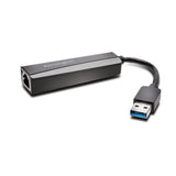 Kensington UA0000E USB 3.0 Ethernet Adapter - Black