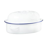 Oval Enamel Coated Roaster Dish - 26cm