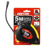 DEKTON 5m x 19mm Easy Hold Tape Measure