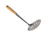 6899 Stainless Steel Skimming Spoon with wooden handle