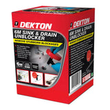 DEKTON Sink & Drain Unblocker 6m X 6mm