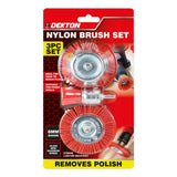 DEKTON 3PC Nylon Brush Set