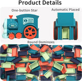 Domino Train Toy Set for Kids