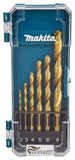 Makita HSS TIN Drill Bit Eco Set 6 Piece   150