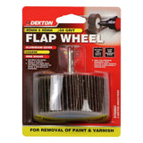 DEKTON 80mm x 40mm Flap Wheel - 60 Grit