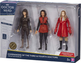 Doctor Who Companions of the Third and Fourth Doctors Collector Figure Set