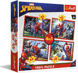 Trefl 4 in 1 Spider Man Web