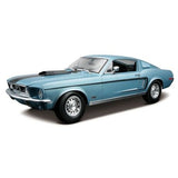 Maisto 1/18 Ford Mustang GT Cobra Jet FB 1968 - Blue