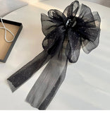 Large Bowknot Ribbon Hair Clip