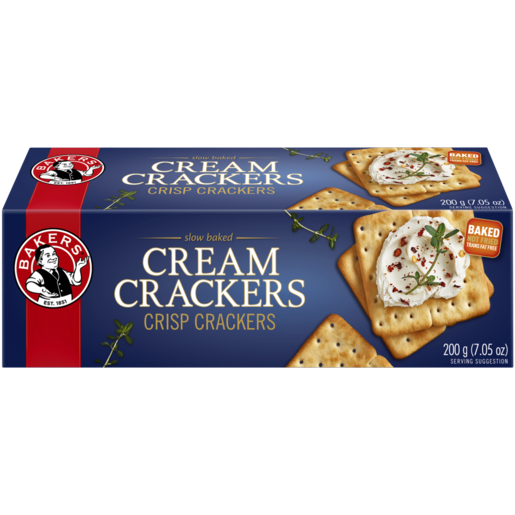 Bakers Cream Crackers 200g