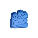 Hubbe Cookie Cutter - Best Dad with Hearts