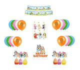 Balloon Happy Birthday Banner Sets