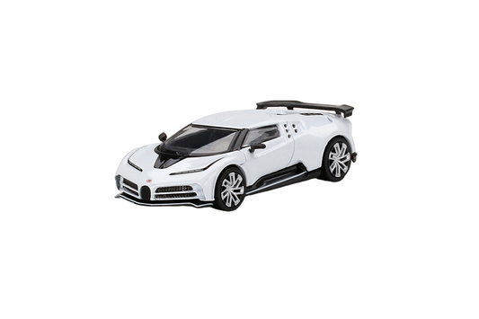 Mini GT Bugatti Centodieci White 1:64 Model