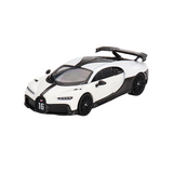 Mini GT Bugatti Chiron Pur Sport White 1:64 Model