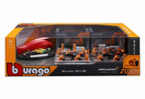 Burago 1:43 McLaren Formula 1 Deluxe Pit Set