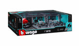 Burago 1:43 Mercedes F1W15 Formula 1 Deluxe Pit Set