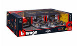 Burago 1:43 Redbull Formula 1 Deluxe Pit Set