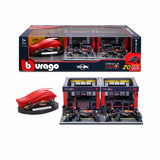 Burago 1:43 Redbull Formula 1 Deluxe Pit Set
