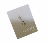 Charmology Silver Letter Clip On Charm