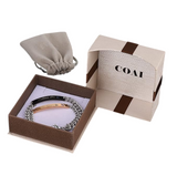COAI His and Hers Stainless Steel Matching Couples Bracelets