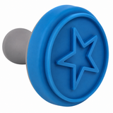 Star & Snowflake Cookie Embosser Stamp - 2 Pack