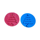 Hubbe Cookie Cutter - Christmas Tree Embosser