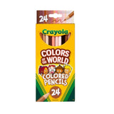 Crayola 24 Piece COTW Colouring Pencils